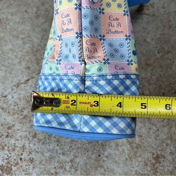 Vtg 90s Disney Babies Diaper Bottle Bag Mickey & Minnie Mouse Colorful Rare Med - Picture 15 of 16